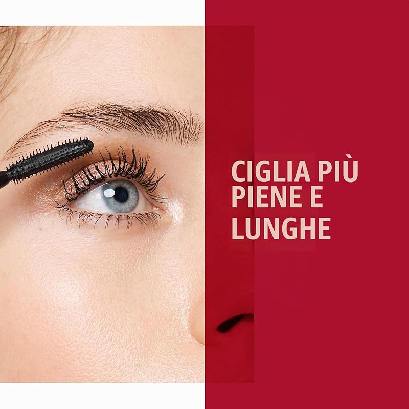 Mascara Volumizzante Wonder'Luxe con Oli Preziosi, Trattamento Rinforzante Ciglia, 11 ml, Nero — foto 8 di 8