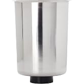 Winco 2 qt Stainless Steel Bain Marie | Bent rim, Great for Hot Holding, Soups, Sauces and Steam Tables