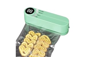 Vacuum Packaging Machine | USB Charging Automatic Sealing Tool with 3 Sealing Modes - Bag Sealing Tool for Portable Food Gadg