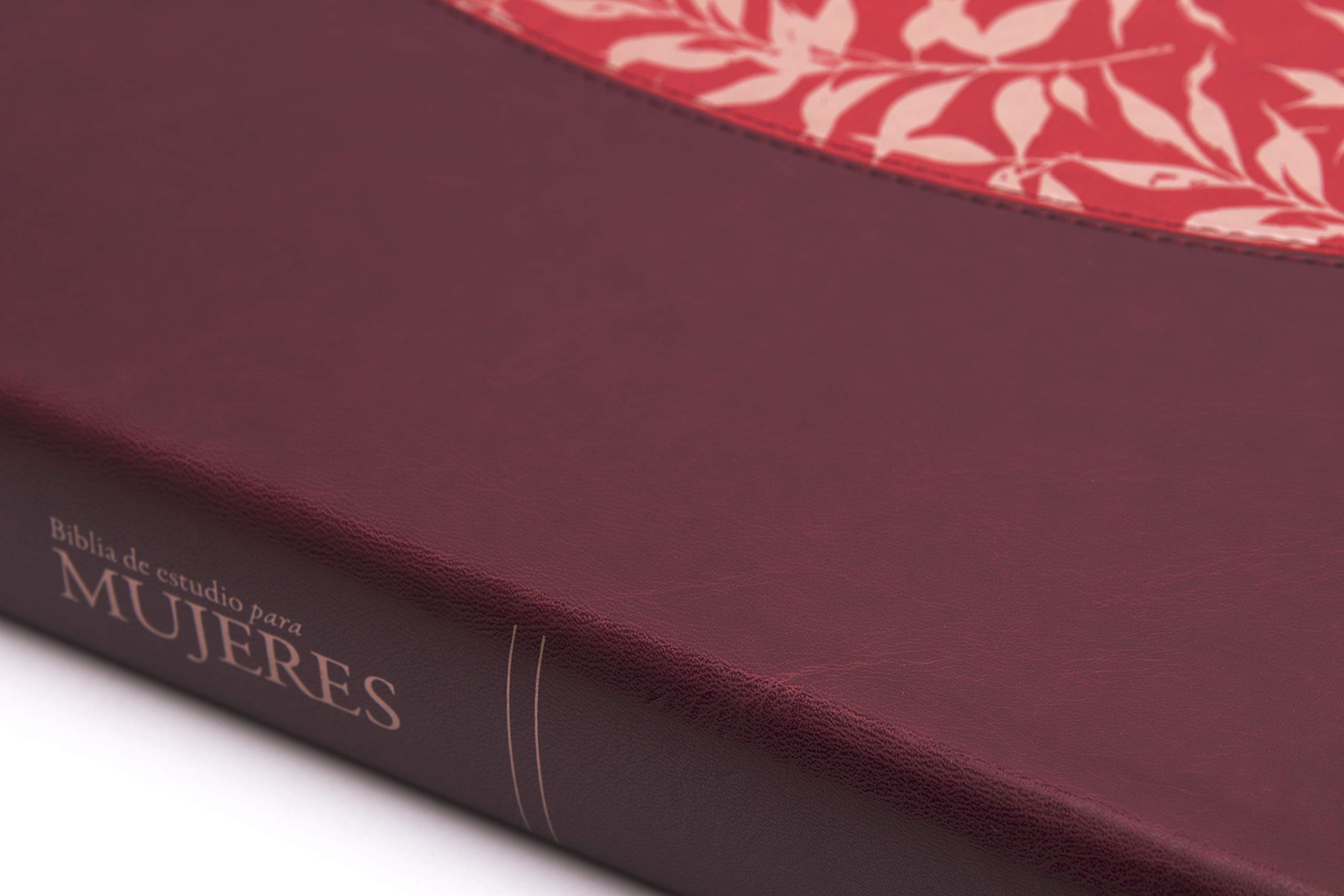 Biblia Reina Valera 1960 de Estudio para mujeres vino tinto-fucsia, símil piel | RVR 1960 Women Study Bible, Burgundy-Fuschia LeatherTouch (Spanish Edition) Biblia Reina Valera 1960 de Estudio para mujeres vino tinto-fucsia, símil piel | RVR 1960 Women Study Bible, Burgundy-Fuschia LeatherTouch (Spanish Edition) Imitation Leather