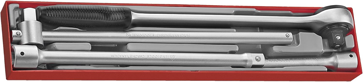Teng Tools 4 Piece 3/4" Drive Ratchet and Accessory Set TTX3404 Tool Control System