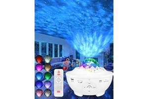 ELOCUPWE Galaxy Projector for Bedroom,Star Projector Galaxy Light Projector Bluetooth Speaker,Night Light Projector for Kids Adults,Holiday Birthday Party Dance Room Decor,Christmas Gift Ideas