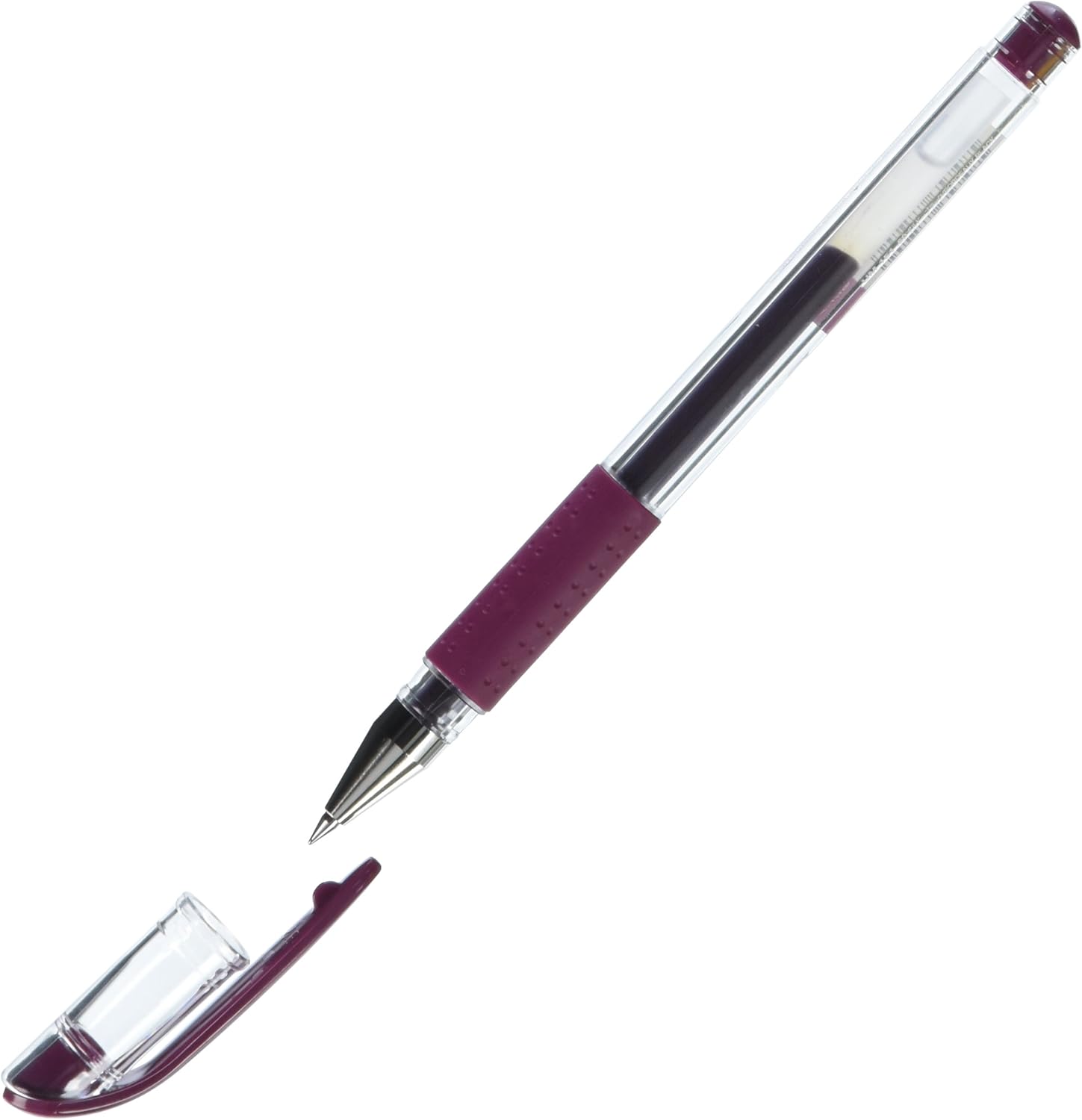 Uni Gel Ballpoint Pen UniBall Signo Extra Fine 0.38mm, Bordeaux Black