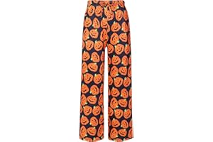 UNICOMIDEA Kid Christmas Pajamas Pants Loose Pyjama Jogger for Boy Girl 3D Xmas Bottoms 6-16 Years