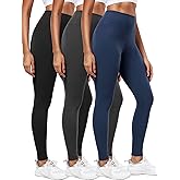 CADMUS Workout Yoga Pants for Women Ultra Soft High Waisted Ankle-Length Essential Basic Leggings for Running Hiking