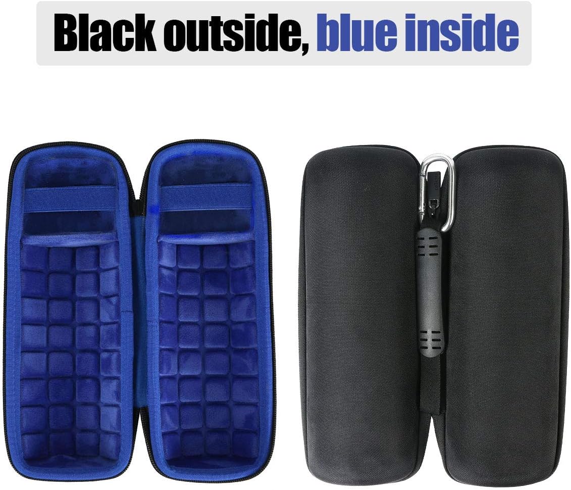 co2CREA Hard Travel Case for Ultimate Ears UE boom 4 / boom 3 Wireless Bluetooth Speaker,Case only, Black,Inside Blue, for Boom 3 - Image 5