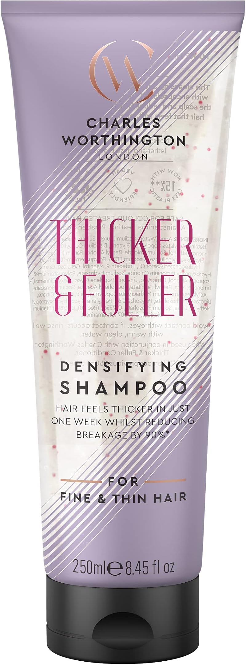 Charles Worthington Thicker and Fuller Densifying Shampoo 250 ml