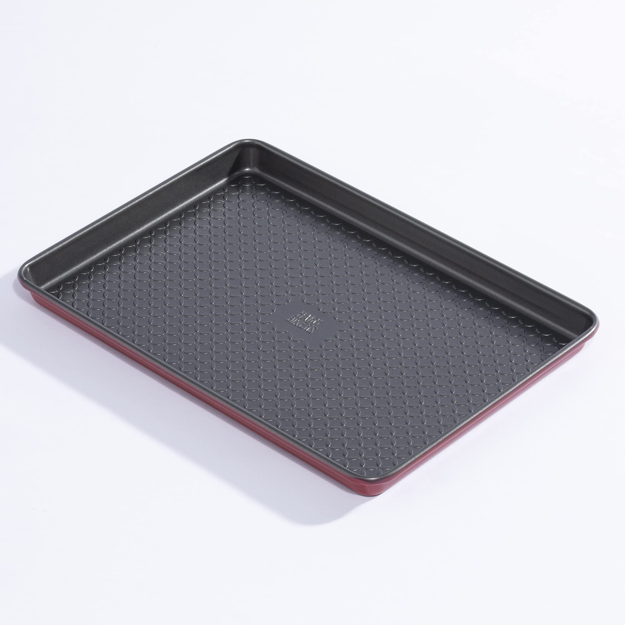 Hairy Bikers Cookware, Oven Tray, Medium, Non Stick, Dishwasher Safe, Red