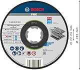 Bosch 125 mm X LOCK Straight Cutting Disc Inox 1 mm 22.23 mm Bore view 3