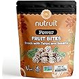 Nutruit Tahini & Sesame Fruit Bites - Healthy Fruit Snacks - No Sugar, Vegan, Gluten Free, Non-GMO, Kosher, High Protein, Plant-Based, High Fiber Dried Fruit Snacks - 1.2oz (20 Packs)