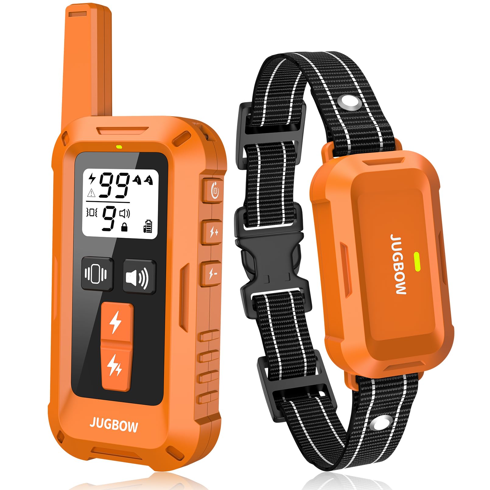 Photo 1 of Jugbow Dog Shock Collar - 4200FT Dog Training Collars with Remote, IPX7 Waterproof E-Collar with 4 Training Modes, Security Lock, Rechargeable e-Collars