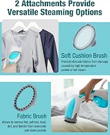 BEAUTURAL Clothes Steamer 1200W Portable Handheld with 260ml Tank Azul view 6
