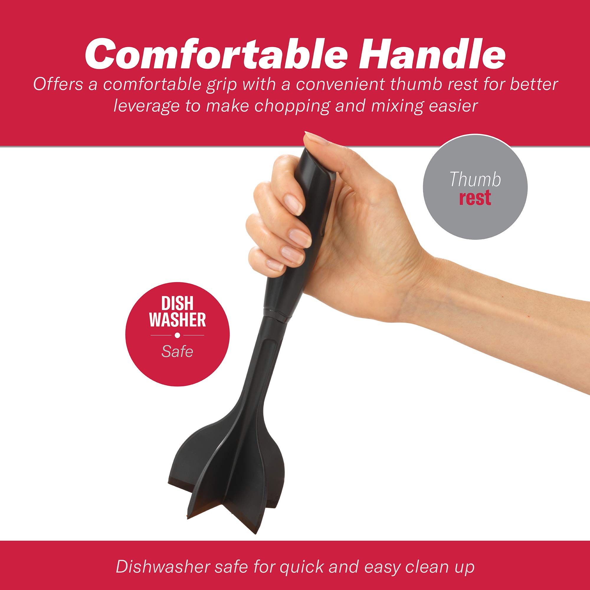 Good Cook Touch High-Temp Hamburger Meat Chopper by Good Cook