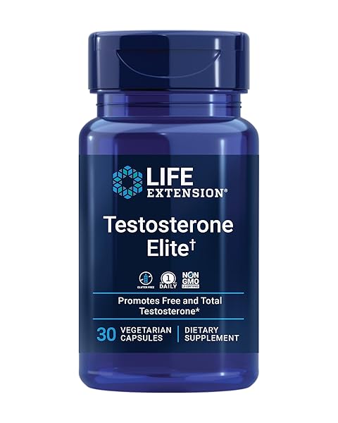 LIFE EXTENSION TESTOSTERONE ELITE – TESTOSTERONE PRODUCTION SUPPORT SUPPLEMENT FOR MEN – WITH LUTEOLIN, POMEGRANATE AND CACAO SEED EXTRACT – GLUTEN-FREE, NON-GMO, VEGETARIAN – 30 CAPSULES