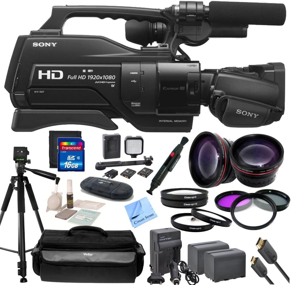 Sony HXRMC2500 Shoulder Mount AVCHD Camcorder With CS