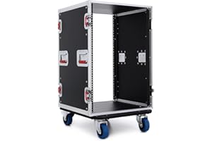 Gator 16U, Standard Audio Road Rack Case with Casters (G-TOUR 16U CAST)