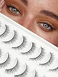 False Eyelashes Natural Look 10mm Short Very Small