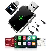 Drivio Wireless CarPlay Adapter for iPhone &amp; Android Auto USB C &amp; A | USB CarPlay Wireless Adapter, 2026 Bluetooth Car Play Dongle Apple Play for Car Accessories