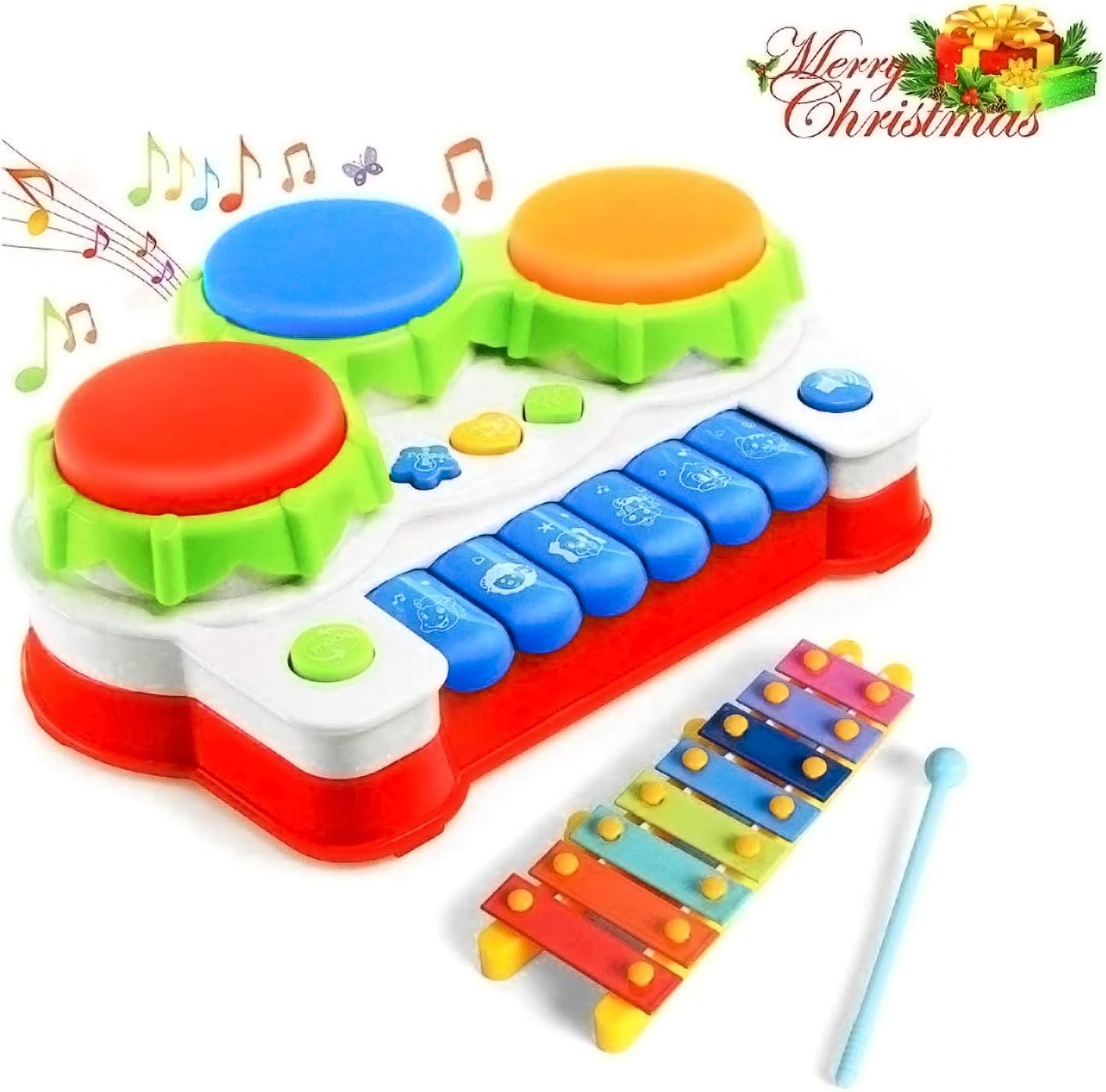 GoStock Music Learning Toys for Toddler 1 2 3 Year Old Baby Musical