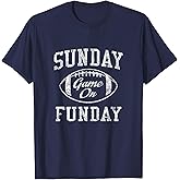 Vintage Sunday Funday T Shirt Dallas Football Retro Tee T-Shirt