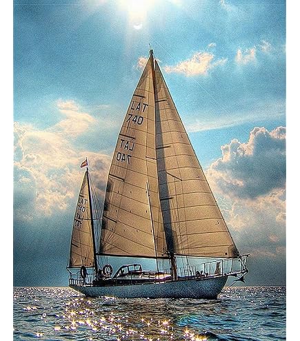 500 Piece Sailboat Ocean Jigsaw Puzzle For Adults & Teens - 20.4x15 Inch Wooden Art Poster - View #9