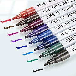 maxtek Dry Erase Markers Fine Tip, Glass Board