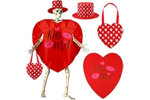 Chicingyou 3 Pcs 12 ft Skeleton Clothes Accessories Including Hat and Cloth with Basket for 12 ft Skeleton Outfit Dress