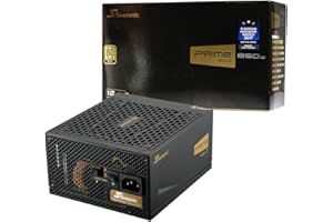 Seasonic Prime 850 Gold SSR-850GD 850W 80+ Gold ATX12V & EPS12V Full Modular 135mm FDB Fan Power On Self Tester 12 Year Warra