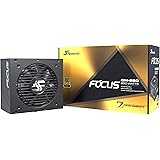 Seasonic Focus SSR-850FM, 850W 80+ Gold, Semi-Modular, Fits All ATX Systems, Fan Control in Silent and Cooling Mode, 7 Year W
