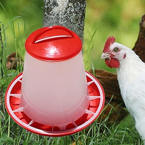 Pets Empire Plastic Chicken Quail Poultry Feeder Drinker Waterer