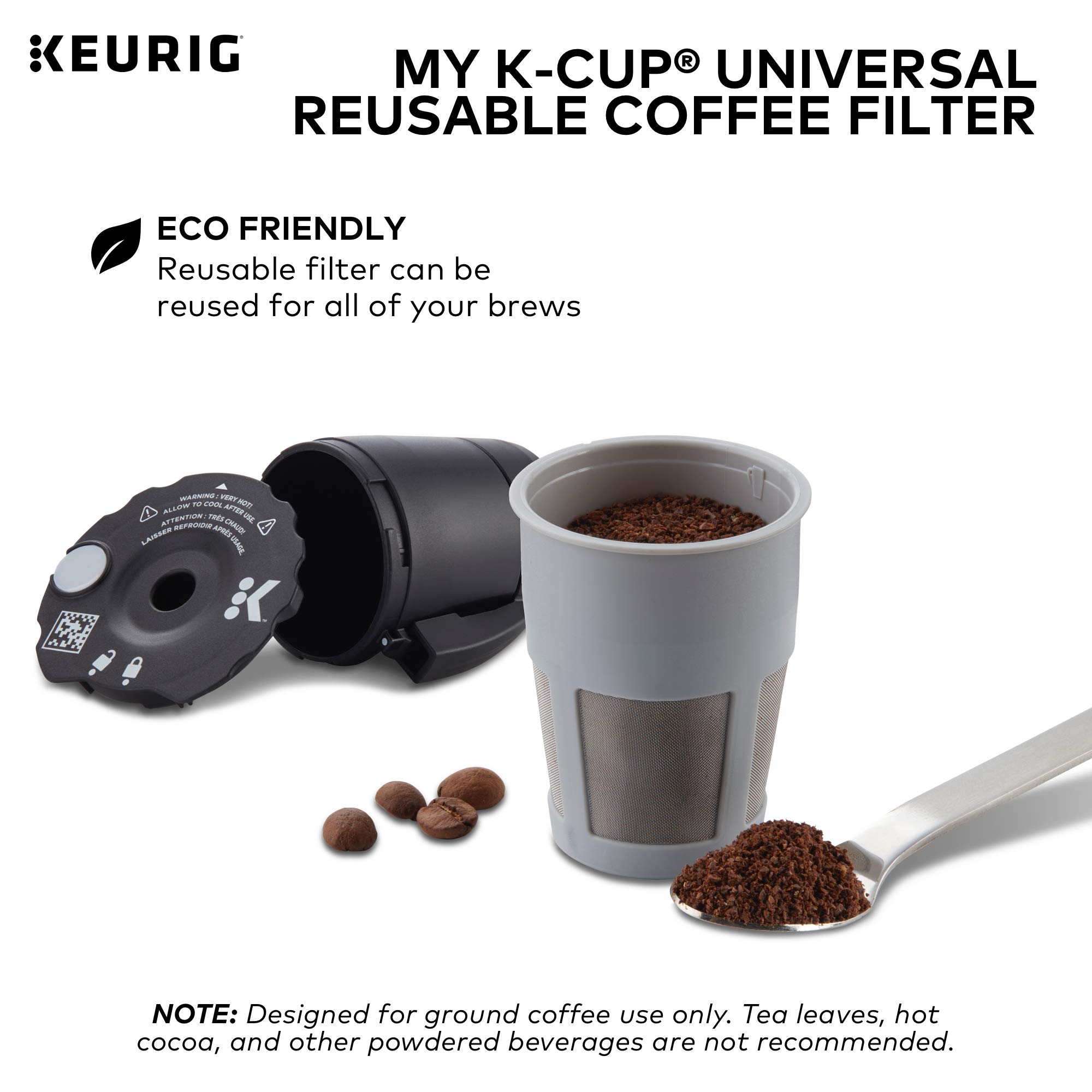 Keurig My k-cup Universal Reusable Coffee Filter, blk