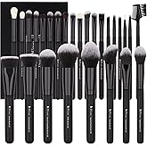 DUcare Professional Makeup Brushes Set 27Pcs Makeup Brush Set Premium Synthetic Kabuki Foundation Blending Face Powder Blush Concealers Eye Shadows Brushes