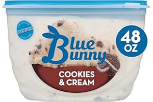 Blue Bunny Premium Cookies and Cream Ice Cream , 48 fl oz