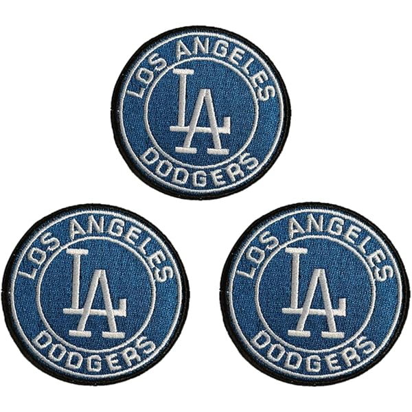 LA Los Angeles Fingers Sign Hand Emoji Patch - White Gloves, Iron-On Embroidered, 2.5" X 2.5"