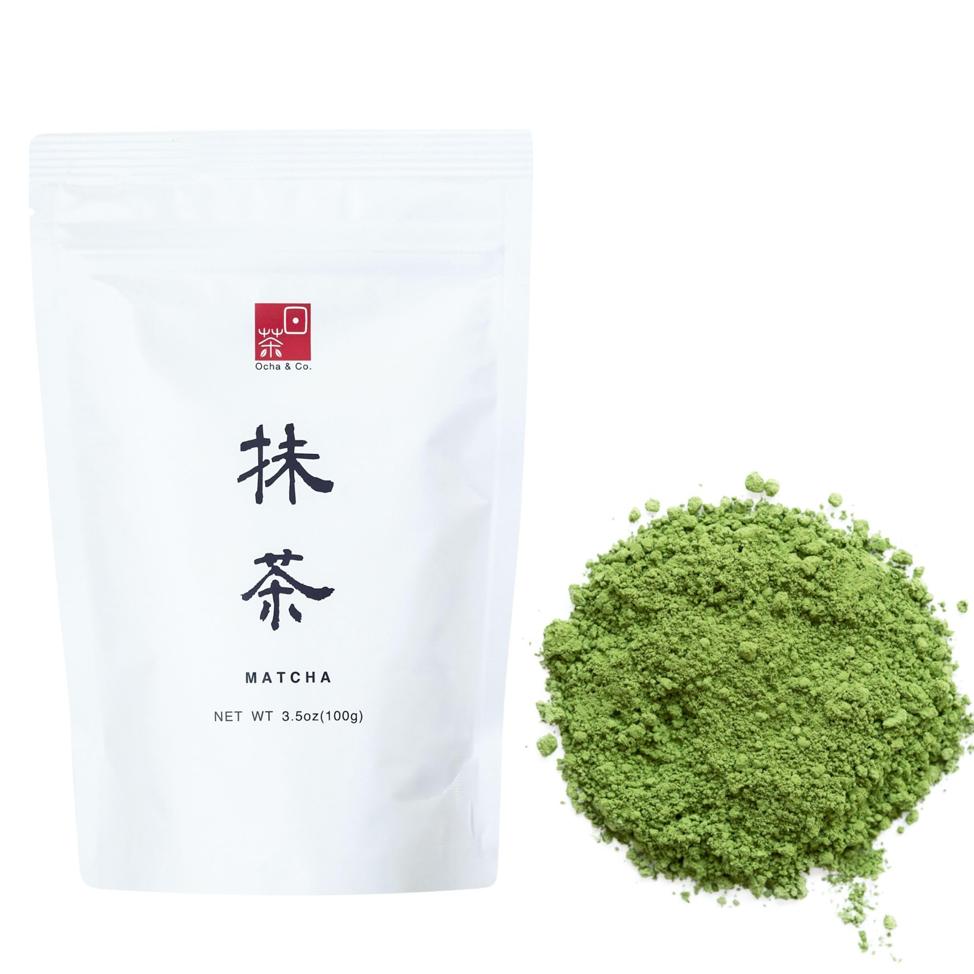 Ocha & Co. Itsumo Matcha – Klassische Qualität – 100g – Japanischer Matcha der ersten Ernte – Traditionell steingemahlen