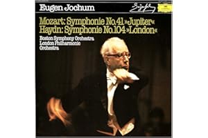 Mozart: Symphony No. 41 "Jupiter"; Haydn: Symphony No. 104 "London" [Vinyl LP]