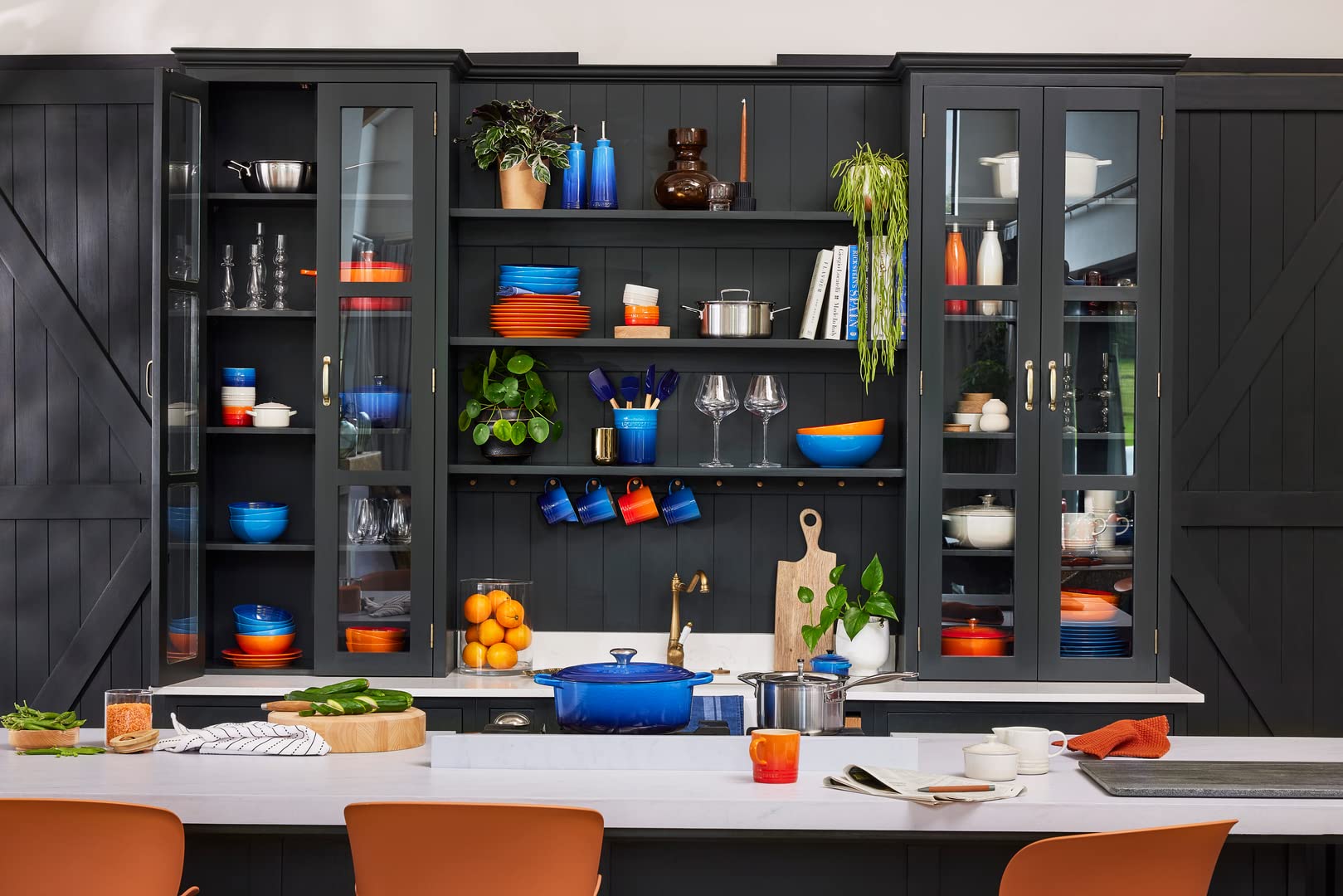 Le Creuset Signature Gusseisen-Bräter mit Deckel, Ø 27 cm, Oval, Für alle Herdarten und Induktion geeignet, Volumen: 4,1 l, 4,425 kg, Azure, 21178272202430 6