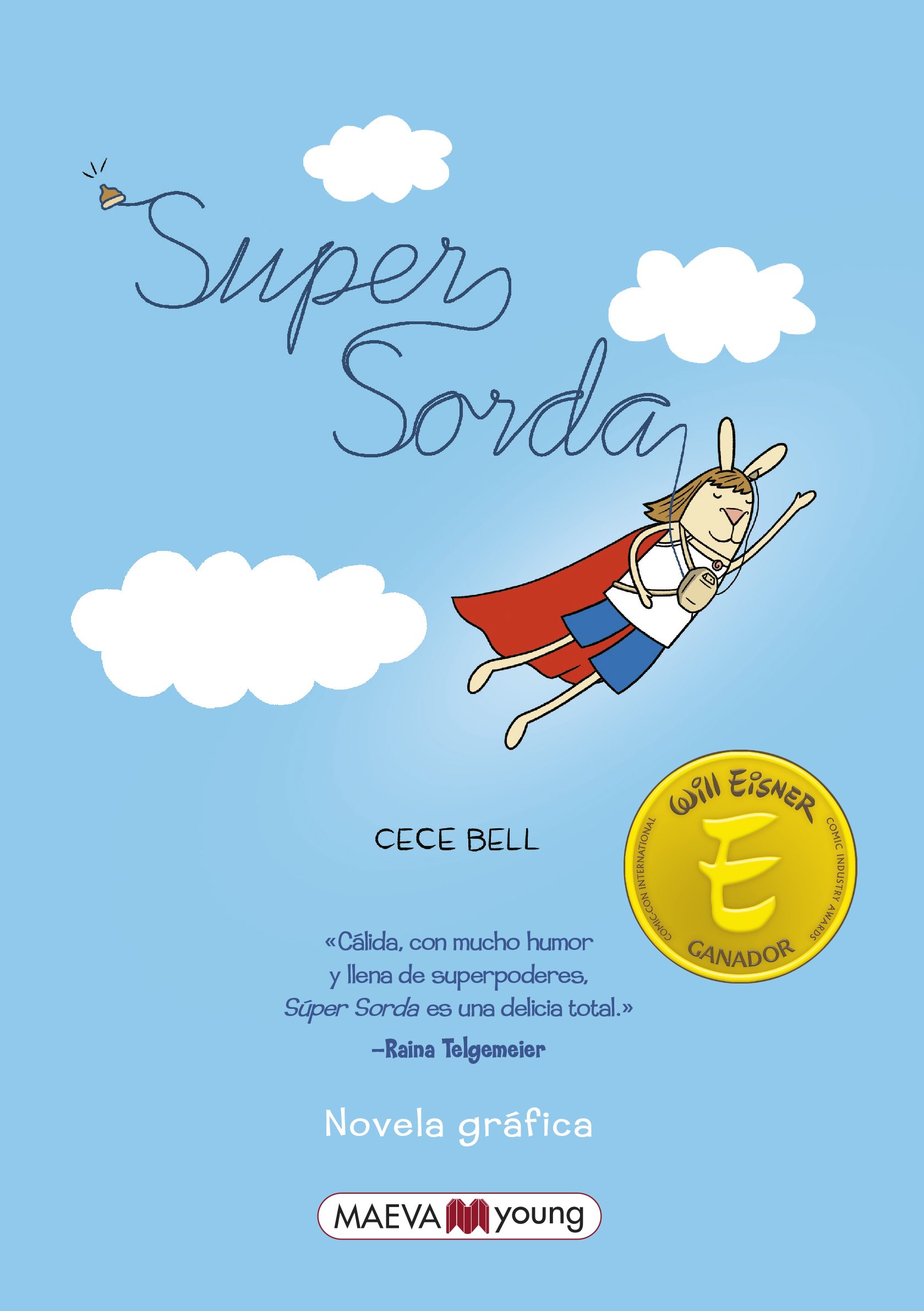 Portada de Supersorda (Novela gráfica)
