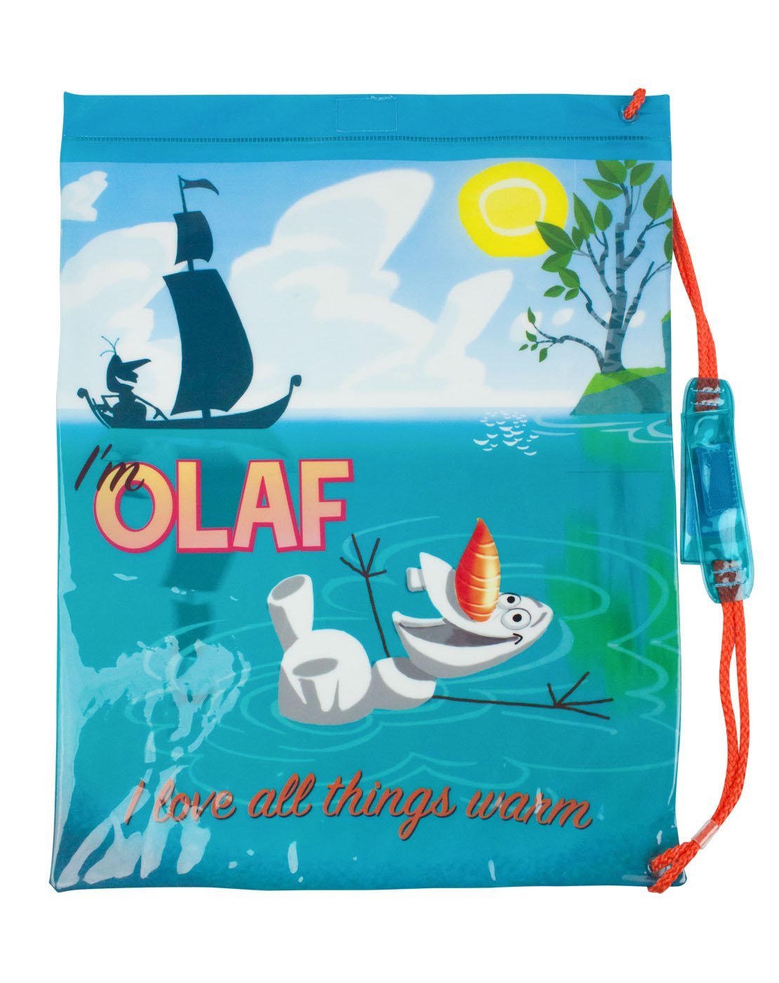 Disney Frozen Olaf I Love All Things Warm Swim Bag