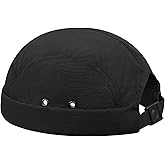 Clakllie Waterproof Brimless Hats Quick Dry Docker Beanie 5 Panel Cap Vintage Sailor Caps Harbour Worker Cap Casual Leon Hat