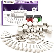 134PCS Polishing Buffing Wheel Polishing Kit For Dremel Abrasive Wheel Buffing