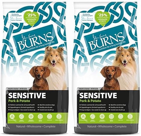 burns sensitive pork and potato