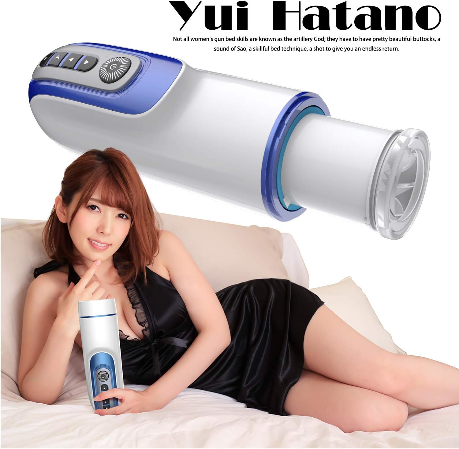 Automatic Cup Hands Free Tight Machine Deluxe Massage Toy for Men with 10 Vibration Modes and with Intelligent Heating Function and Voice Interaction