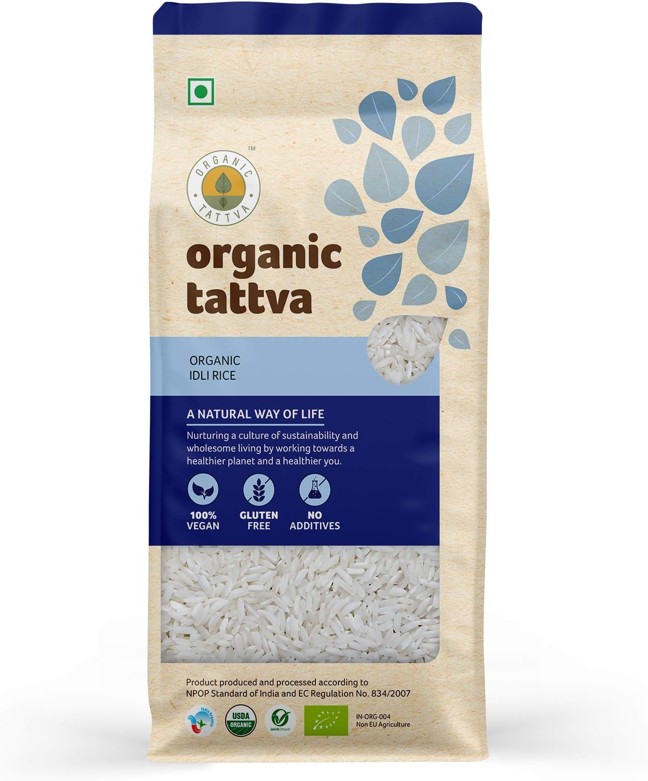 Organic Tattva Idli Rice, 1kg