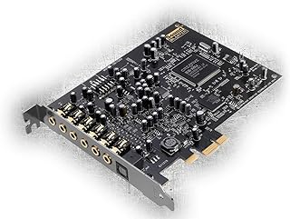 Creative Sound Blaster Audigy Rx PCIe-Soundkarte (7.1-Surroundklang, zwei Mikrofoneingänge, Hardware-beschleunigte EAX-Effekte, leistungsstarker Kopfhörerverstärker)