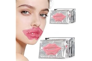 30 Pcs Collagen Lip Mask Set, Lip Sleeping Mask for Reduces Fine Lines, Moisturizing Lip Masks Overnight Effectively Nourishe