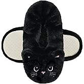 DICUIRD Womens Slipper Socks Low Cut Comfy&Warm Animal Non-skid Bedroom Slippers