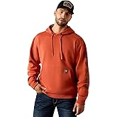 ARIAT mens Rebar Lightweight Logo Hoodie