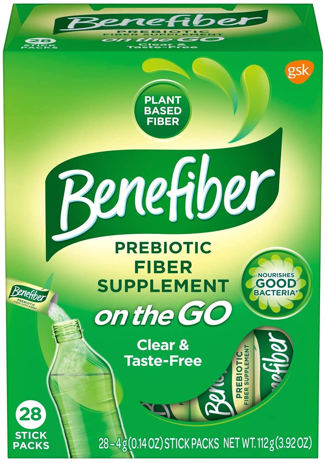 Benefiber On the Go Prebiotic Fiber Supplement