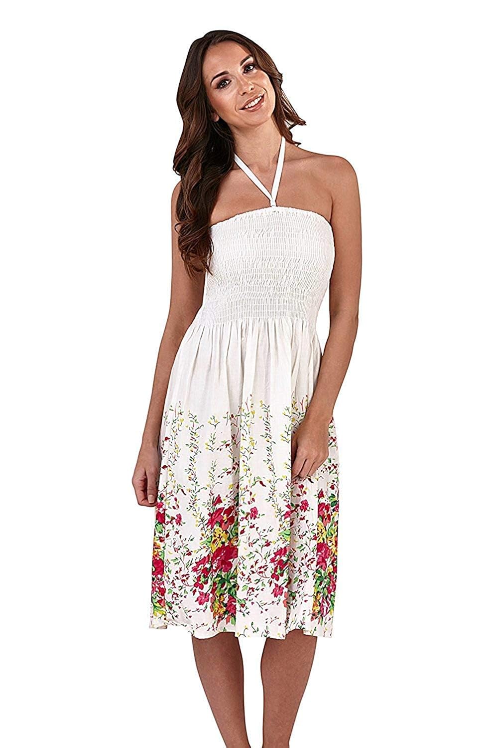 bandeau sun dresses uk